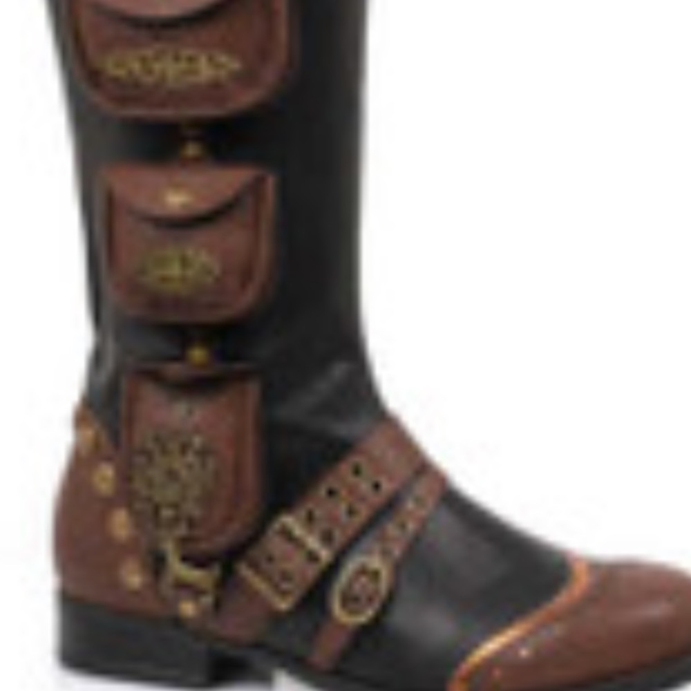 Like new steampunk boots